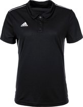 adidas Core 18 Training  Sportpolo - Maat L  - Vrouwen - zwart