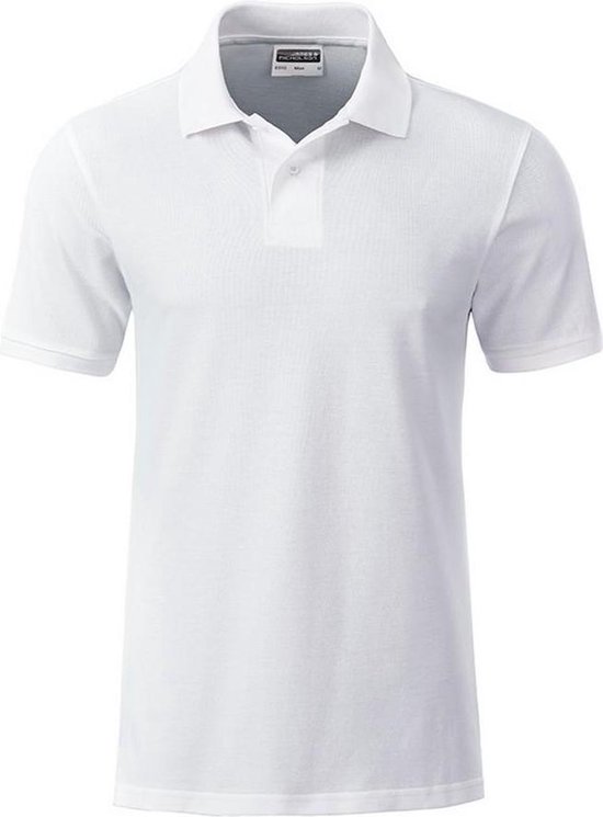 Polo de Basis pour hommes James and Nicholson ( Wit)