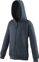 Awdis Kinder Unisex Hooded Sweatshirt / Hoodie / Zoodie (Nieuwe Franse marine)