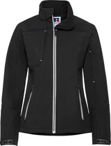 Russell Dames/dames Bionic Softshell Jacket (Zwart)