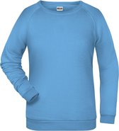 James And Nicholson Dames/dames Basic Sweatshirt (Hemelsblauw)