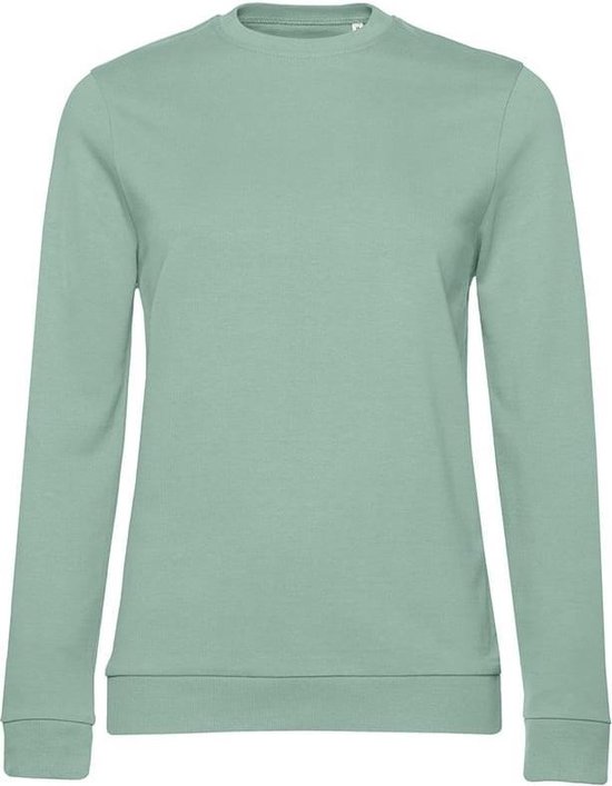 B&C Dames/dames Set-in Sweatshirt (Kaki Groen)