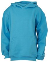 James and Nicholson Kinderen/Kinderkapjes Sweatshirt (Hemelsblauw)
