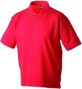 James and Nicholson Heren Medium Pique Polo (Rood)