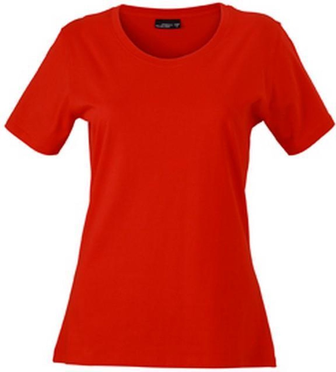 James and Nicholson Dames/dames Basic T-Shirt (Tomaat)