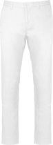 Kariban Heren Chino-broek (Wit)