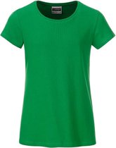 James and Nicholson Meisjes Basic T-Shirt (Fern Green)