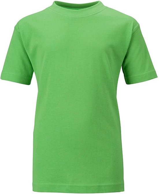 James and Nicholson Enfants/ Enfants Basic Tee (Vert citron)