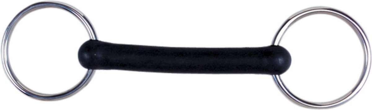 Korsteel Flexi Rubber Mullen watertrens -13.5cm - 19mm - Bit - Zwart