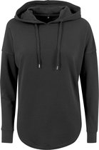 Build Your Brand Vrouwen/dames Oversized Hoodie (Zwart)