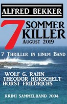 7 Sommerkiller August 2019 - Krimi Sammelband 7004