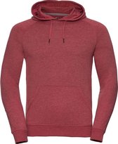 Russell Men's HD Hooded Sweat Red Marl Small (S)