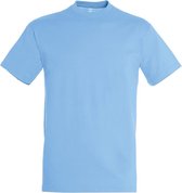 SOLS Heren Regent T-Shirt met korte mouwen (Hemelsblauw)