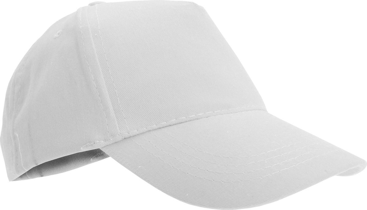 SOLS Kinderen Unisex Sunny Baseball Cap (Wit)