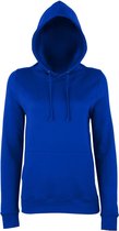 Awdis Gewoon Hoods Vrouwen/dames Girlie College Pullover Hoodie (Marine Oxford)