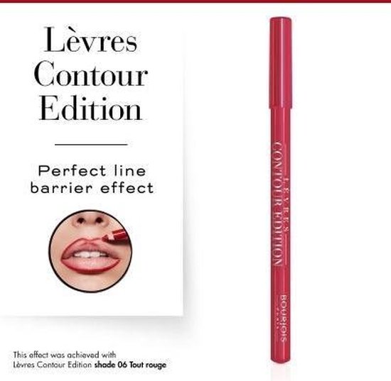 Bourjois Levres Contour Edition New - 04 Chaud Comme La Fraise - Lippenpotlood