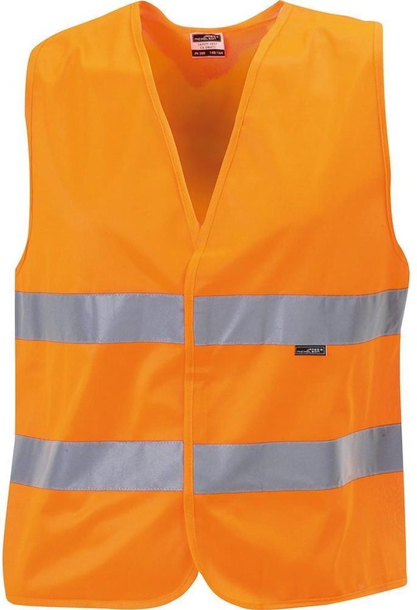 James and Nicholson Kinderen/Kinderen Veiligheidsvest (Fluorescerend oranje)