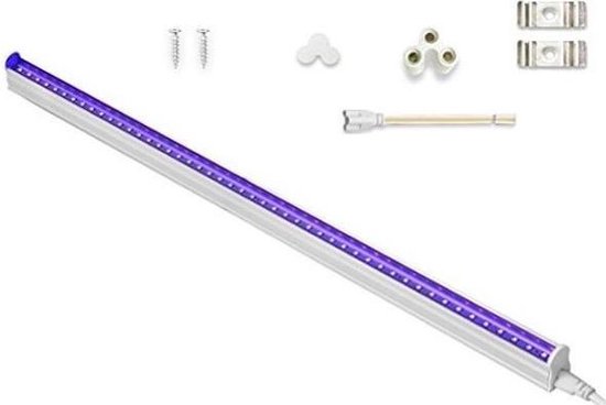 TL LED Buis UV Blacklight  - 18 Watt - 120 cm - Met Armatuur