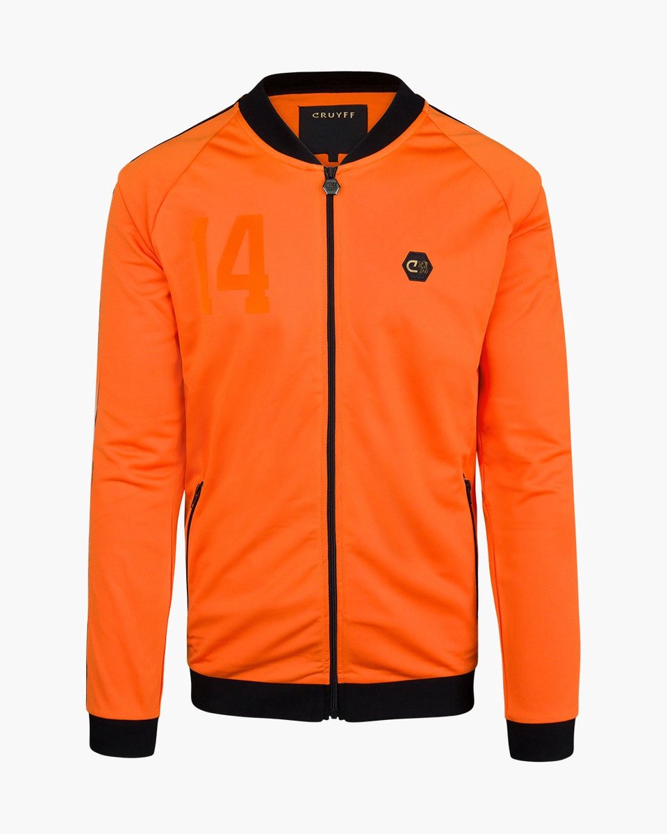 Cruyff World Cup 1974 Track Top - orange - trainingspak Heren