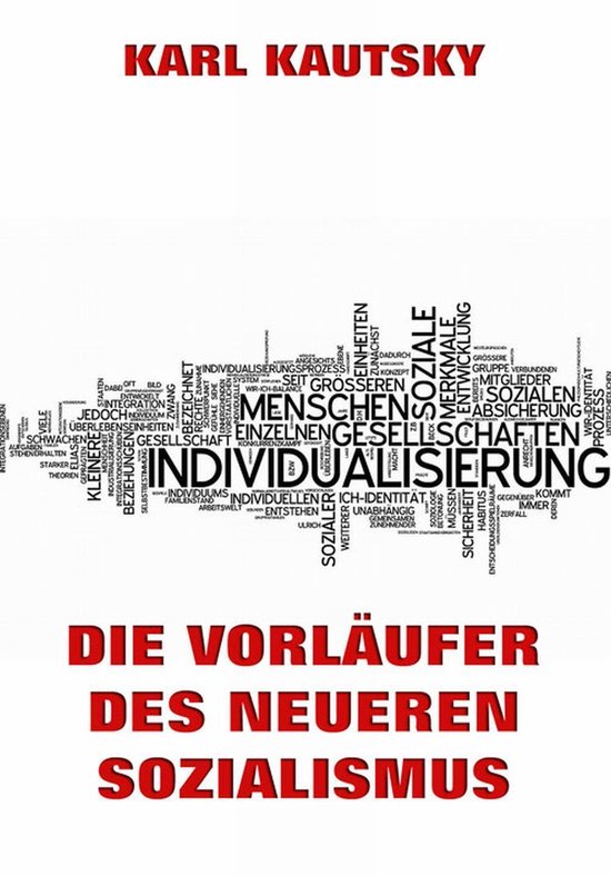 Die Vorläufer des neueren Sozialismus - cover