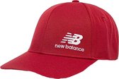 New Balance STK Snapback Cap MH934317RDP, Mannen, Rood, Pet, maat: One size