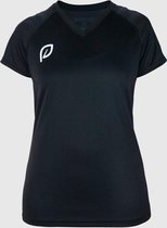 Zwart sportshirt dames – 100% gerecycled polyester M