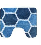 Dutch House wc-mat Rennes blauw 60x50cm