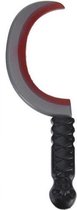 Witbaard Speelgoedwapen Sikkel 38 Cm Grijs/rood/zwart