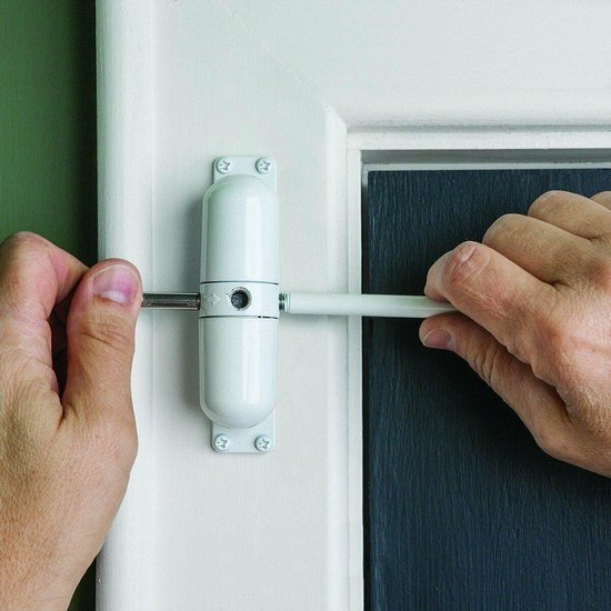 aantrekkelijk Origineel Pornografie Automatische deurdranger - Deursluiter - Wit | bol.com