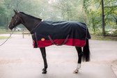 G-Horse | Outdoor Regen/Winter deken | 200 gram | 215 cm | Zwart/Bordeaux | 1200DN