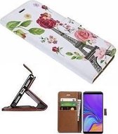 Samsung A9 2018 Hoesje Wallet Case Eiffeltoren