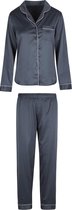 5507SET Satijn Pyjama Set - Vrouwen - Maat 4XL