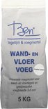 Ben Foby+ - Voegmiddel - 5kg - Voegmortel - Wand en Vloer - Zwart
