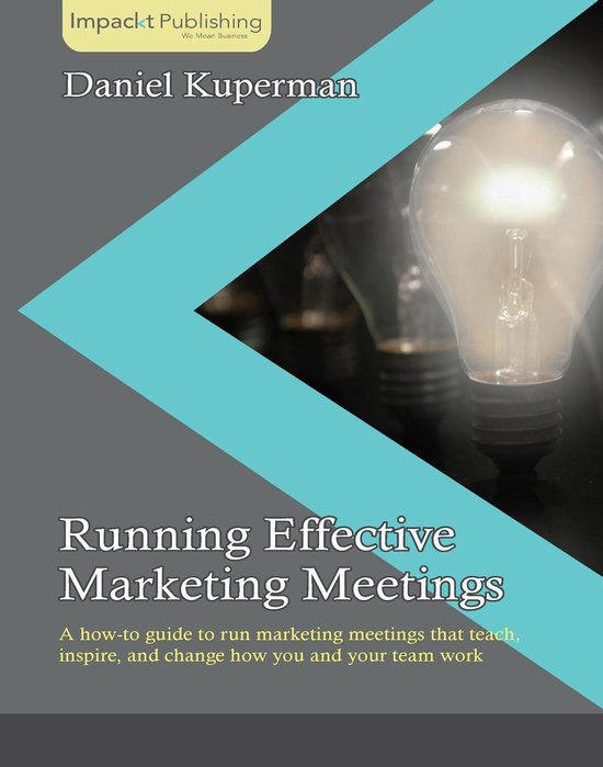 Running Effective Marketing Meetings - cover