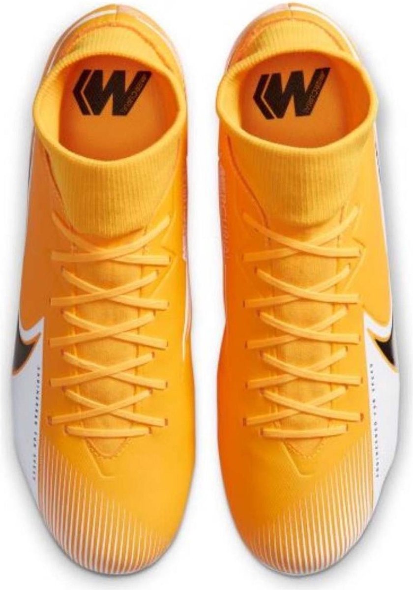 Nike Mercurial Superfly 7 Academy FG/MG voetbalschoenen heren oranje/wit |  bol.com