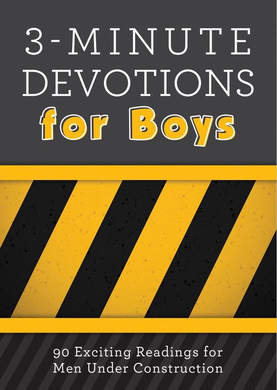 3-Minute Devotions for Boys - cover