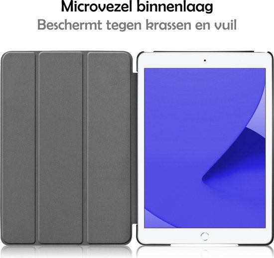 Housse adaptée pour iPad 10.2 2020 Housse de Luxe Case Book Case - Coque adaptée pour iPad 8 Case Cover - Papillons