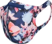 Blackspade Uniseks wasbaar mondkapje volwassenen - Herbruikbaar, stretch katoen - Floral - Large