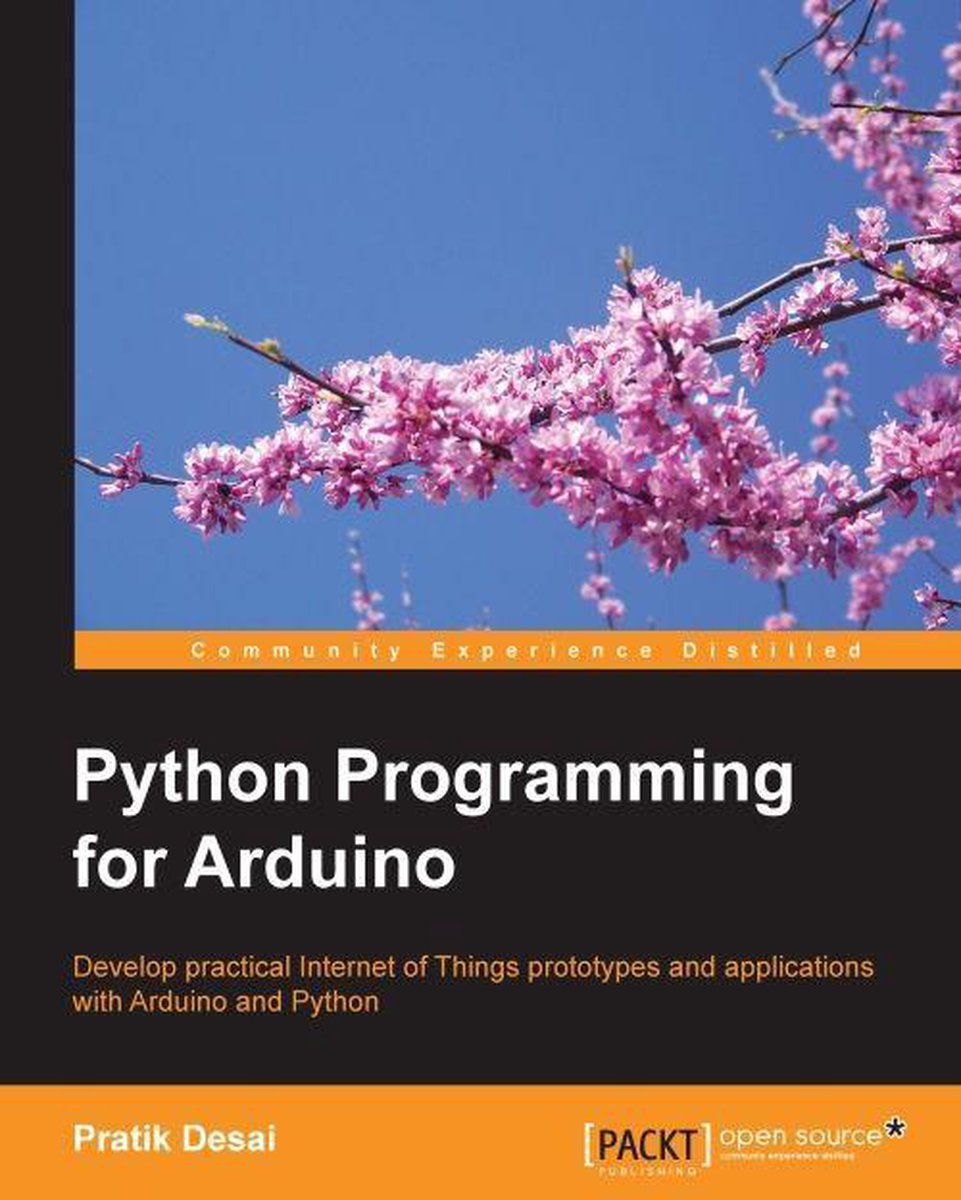 Omslag van Python Programming for Arduino