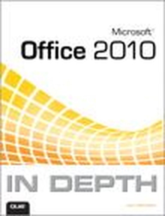 Microsoft Office 2010 in Depth - cover