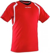 Salming Rex Shirt - Rood / Wit - maat 152