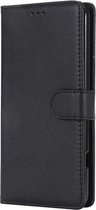 Nokia 2.3 Hoesje Bookcase Zwart - Nokia 2.3 Wallet Case - Nokia 2.3 Book Case - Nokia 2.3 Portemonnee Cover Zwart