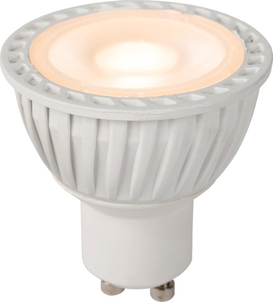 Lucide MR16 - Led lamp - Ø 5 cm - LED Dimb. - GU10 - 1x5W 2700K - 3 StepDim  - Wit | bol.com