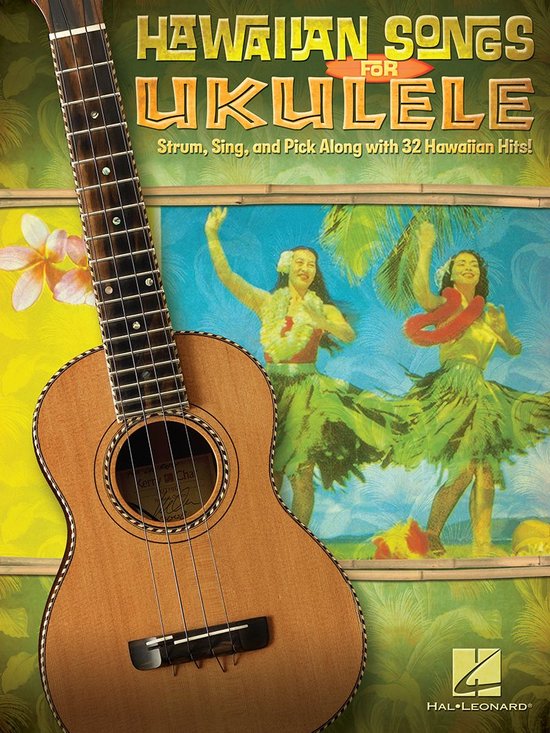 Hawaiian Songs for Ukulele (Songbook) - cover