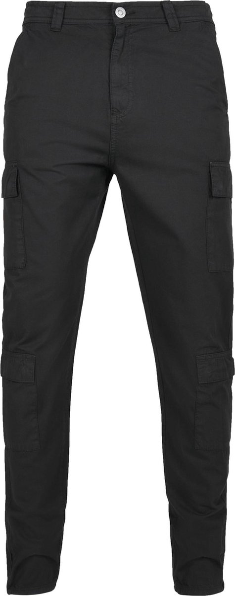 Urban Classics Tapered Double Cargobroek Taille 36 inch Zwart
