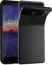 Silicone hoesje Geschikt voor: Nokia 3.1 -  zwart