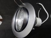 Inbouwspot Led 220Volt kantelbaar. Merk Norton. Rond. Kleur mat chroom. LED lamp Philips CorePro LEDspot 5W. Cool wit. Lichtkleur 840. 4000K. IP20. Dimbaar. GU10 fitting. 365 Lm. 2