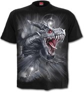 Spiral Heren Tshirt -L- DRAGON'S CRY Zwart