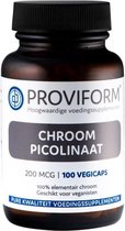 Proviform Chroom Picolinaat - 100 capsules - Voedingssupplement