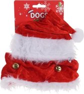 Dogs Collection Costume pour Chien 44 Cm Polyester Rouge 2 pièces